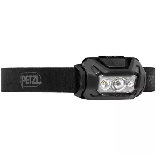 Petzl Fejlámpa Aria 2 RGB 2026 (3x AAA - tartozék) (450 lumen) Fekete
