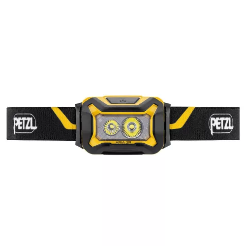 Petzl Fejlámpa Aria 2R 2026 (Akkumulátoros - tartozék) (625 lumen) Fekete/Sárga