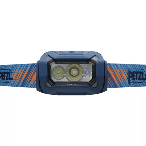 Petzl Fejlámpa Aria 2R RGB 2026 (akkumulátoros - tartozék) (625 lumen) Kék