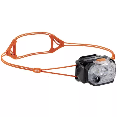 Petzl Fejlámpa SWIFT RL 2026 (akkumulátoros) (1200 lumen) Fekete Narancs