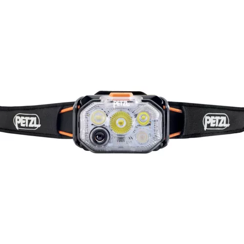 Petzl Fejlámpa SWIFT RL 2026 (akkumulátoros) (1200 lumen) Fekete Narancs
