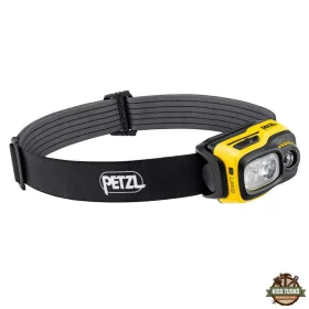   Petzl Fejlámpa SWIFT RL PRO (akkumulátoros - tartozék) (1100 lumen) Fekete/Sárga