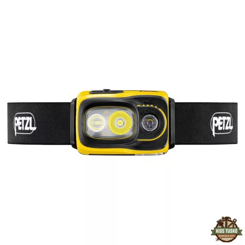 Petzl Fejlámpa SWIFT RL PRO (akkumulátoros - tartozék) (1100 lumen) Fekete/Sárga
