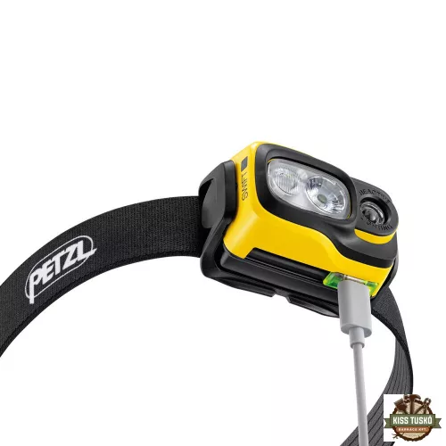 Petzl Fejlámpa SWIFT RL PRO (akkumulátoros - tartozék) (1100 lumen) Fekete/Sárga