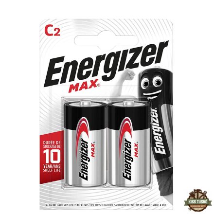 Energizer Max Alkáli Baby Elem C B2