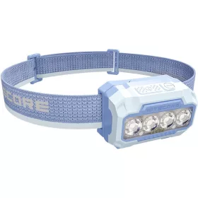   Nitecore Fejlámpa HA23UHE (3x AAA/akkumulátor) 4x MCT UHE LED (600 lumen) Kék