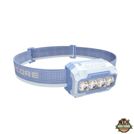 Nitecore Fejlámpa HA23 UHE (3xAAA/Akkumulátor) 4x MCT UHE LED (600 lumen) Kék