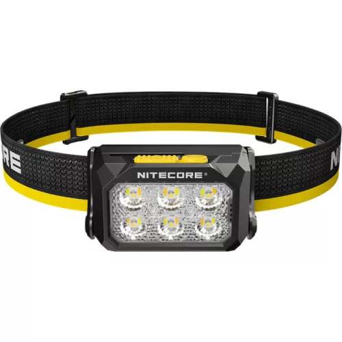 Nitecore Fejlámpa HA29 UHE (3xAAA/Akkumulátor) 6x MCT UHE LED (1200 lumen)