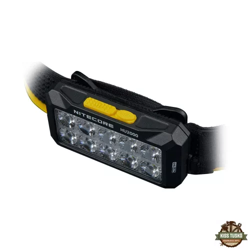 Nitecore Fejlámpa HU2000 (Akkumulátor Nélkül) 10x UHE LED (2000 lumen) + USB-C