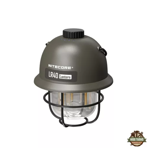 Nitecore Kemping Lámpa LR40 (akkumulátoros) (100 lumen) Military Zöld