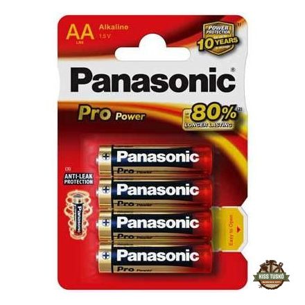 Panasonic Pro Power Gold Alkáli Ceruza Elem AA (LR6PPG/4BP) B4