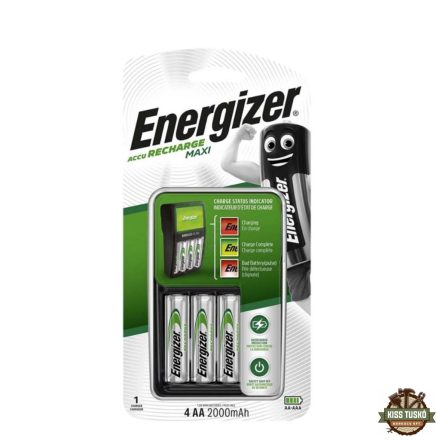 Energizer AkkuTöltő MAXI + 4db 2000mAh R2U AA