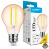 Modee LED Filament Amber Globe A60 4W E27 320° 1800K (360 lumen)