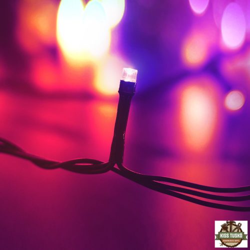 Modee Karácsonyi LED Füzér Plastic Adapteres (100LED/10m/10cm) multicolor
