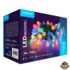 Modee Karácsonyi LED Füzér Berry Plastic Adapteres (200LED/20m/10cm)multicolor