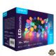 Modee Karácsonyi LED Füzér Berry Plastic Adapteres (200LED/20m/10cm)multicolor