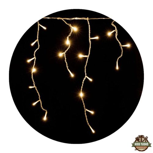 Modee Karácsonyi LED Füzér Adapteres C2020 Bővíthető (200LED/4m/H70cm) warm