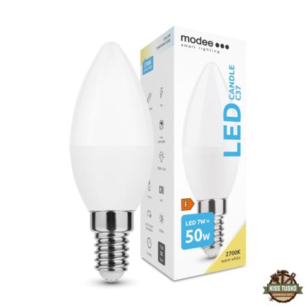 Modee Lighting LED Izzó Gyertya (Candle) 7W E14 200° 2700K (550 lumen)