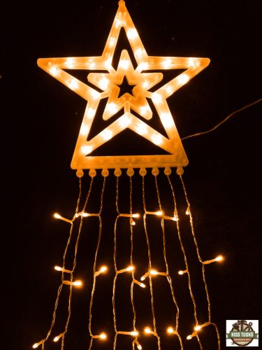 Modee Karácsonyi LED Dekoráció Adapteres C3000 (300LED/3m) warm