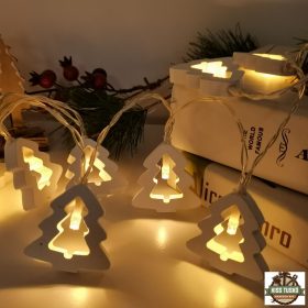   Modee Karácsonyi LED Füzér Dekor Elemes C3011 (10LED/90cm/10cm) warm