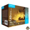 Modee Karácsonyi LED Füzér Dekor Elemes C3029 (10LED/90cm/10cm) warm