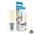 Modee LED Izzó Filament Gyertya C35 7W E14 360° 4000K (806 lumen) dimm. ERP