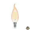 Modee LED Filament Amber Gyertya FL C35 4W E14 320° 1800K (360 lumen) dimm. B2