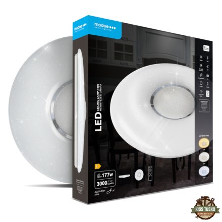 Modee Mennyezeti LED Lámpa 24W 3CCT D410x70mm + rem. R103 (3000 lumen) ERP