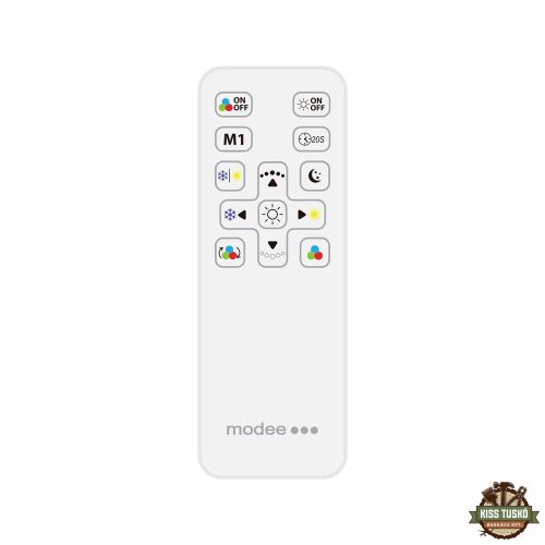 Modee Mennyezeti LED Lámpa CLGBK 30W 3CCT+RGB D390mm +rem (2000 lumen) ERP