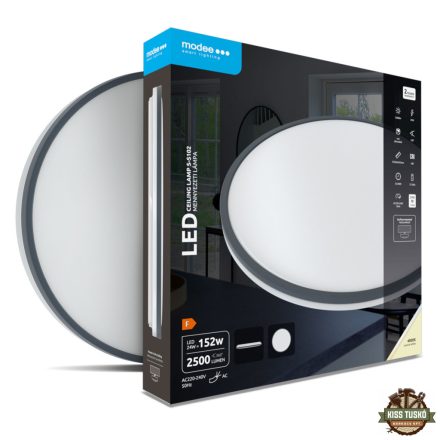 Modee Mennyezeti LED Lámpa 24W 4000K D336x55mm S-S102 (2500 lumen) ERP