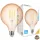 Modee LED Filament Amber Globe G125 4W E27 320° 1800K (360 lumen)