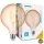Modee LED Filament Amber Globe G125 4W E27 320° 1800K (360 lumen) dimm.