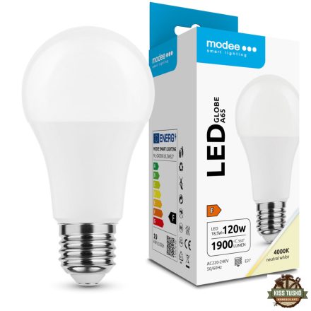 Modee Lighting LED Izzó Globe A65 18,5W E27 200° 4000K (1900 lumen) ERP