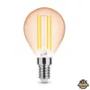 Modee LED Izzó Filament Amber Globe Mini G45 4W E14 320° 1800K (360 lumen)