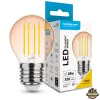 Modee LED Izzó Filament Amber Globe Mini G45 4W E27 320° 1800K (360 lumen)