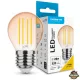 Modee LED Izzó Filament Amber Globe Mini G45 4W E27 320° 1800K (360 lumen)
