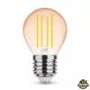 Modee LED Izzó Filament Amber Globe Mini G45 4W E27 320° 1800K (360 lumen)