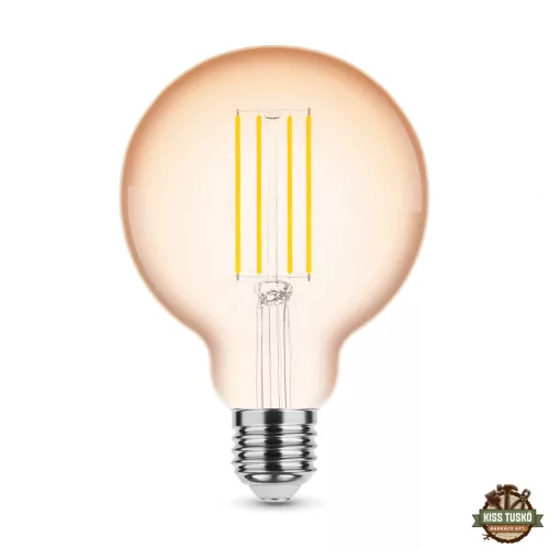 Modee LED Filament Amber Globe G95 4W E27 320° 1800K (360 lumen)