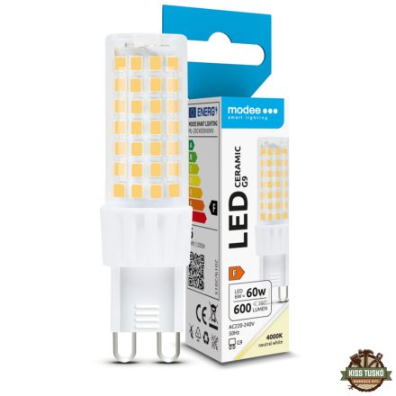 Modee Lighting LED Izzó G9 Ceramic 6W 4000K (600 lumen) ERP