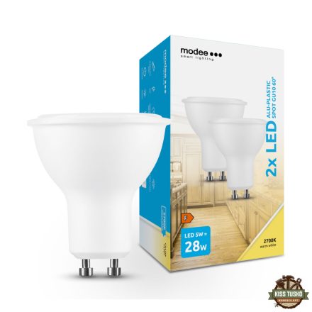 Modee Lighting LED Izzó Spot Alu-Plastic 5W GU10 60° 2700K (300 lumen) B2