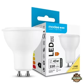   Modee LED Izzó Spot Alu-Plastic 6W GU10 110° 2700K (550 lumen) dimm. ERP