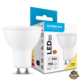   Modee Lighting LED Izzó Spot Alu-Plastic 7W GU10 110° 2700K (700 lumen) ERP