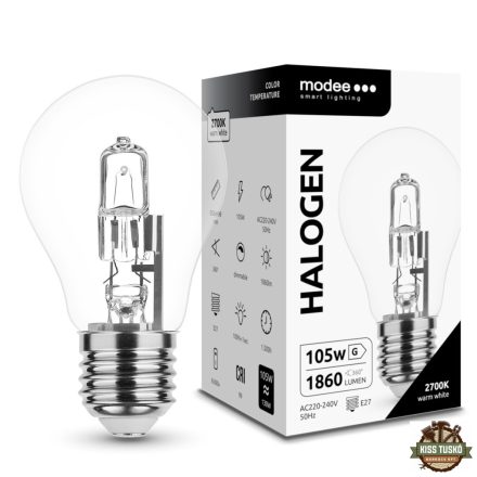 Modee Smart Lighting ECO Halogén Izzó Classic 105W E27 (1860 lumen)