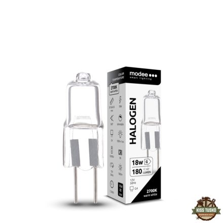 Modee Smart Lighting ECO Halogén Izzó G4 18W (180 lumen)