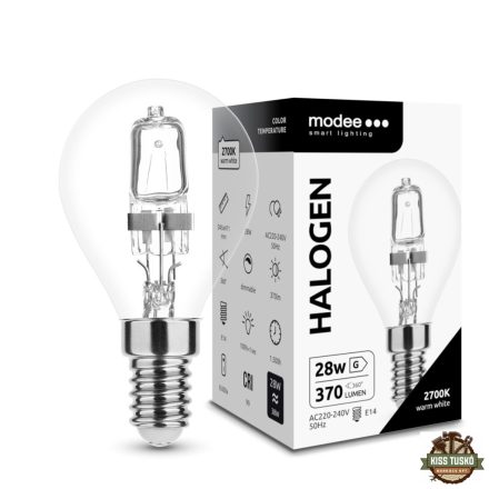 Modee Smart Lighting ECO Halogén Izzó Classic Mini 28W E14 (370 lumen)