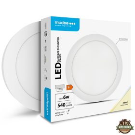   Modee LED Panel Kerek - Felszerelhető A2-series 6W 4000K (540 lumen) ERP