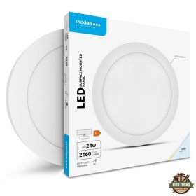   Modee LED Panel Kerek - Felszerelhető A2-series 24W 6000K (2160 lumen) ERP