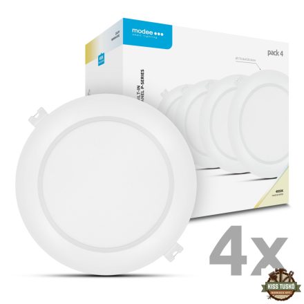 Modee LED Panel Kerek - Beépíthető P-series 12W 4000K (1320 lumen) P4 ERP