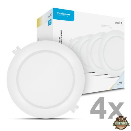 Modee LED Panel Kerek - Beépíthető P-series 12W 6000K (1320 lumen) P4 ERP