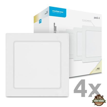 Modee LED Panel Négyzet - Felszerelhető P-series 12W 4000K (1320 lumen) P4 ERP